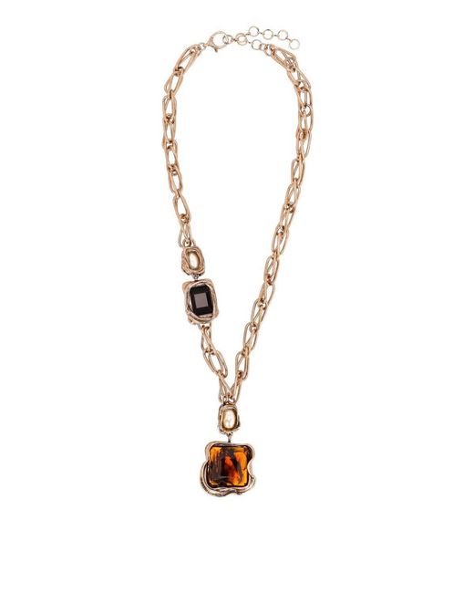 Weekend by Maxmara Metallic Ricetta Necklace