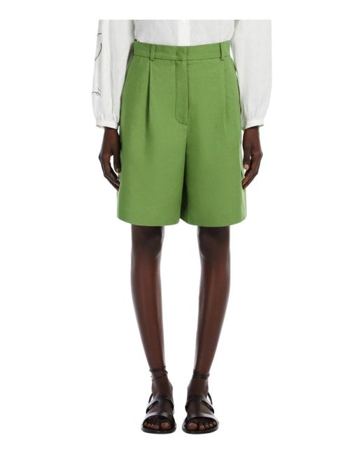 Pantalón corto ecuba Weekend by Maxmara de color Green