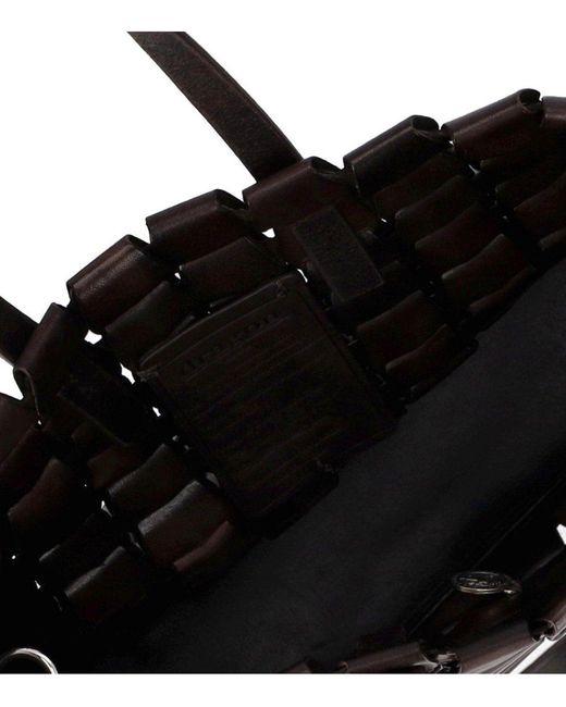 Borsa Tote Link di Dragon Diffusion in Black