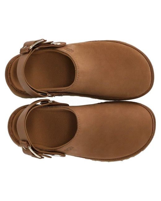 Ugg Brown Goldenstar Villa Chestnut Clog