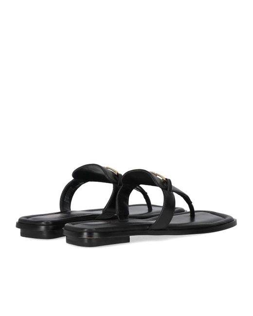 Michael Kors Zwarte Thong Sandaal in het Black