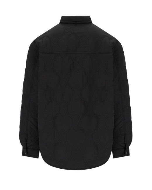 Giacca Camicia Rajub Nera di Daily Paper in Black da Uomo