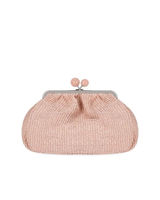 Weekend by Maxmara Pink Pasticcino Fortuna Medium Clutch