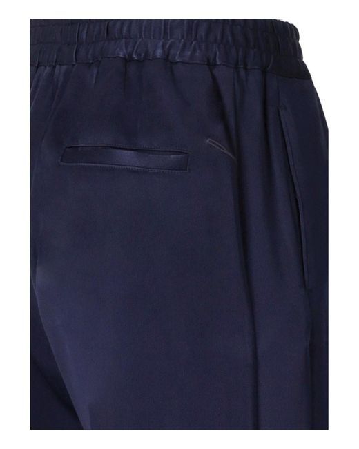 Cruna Blue Ilaria Dark Trousers