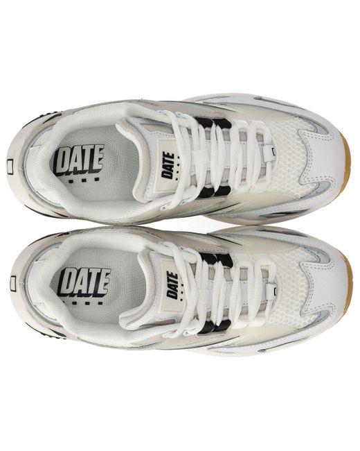 Date White Sn23 Mesh Grey Sneaker