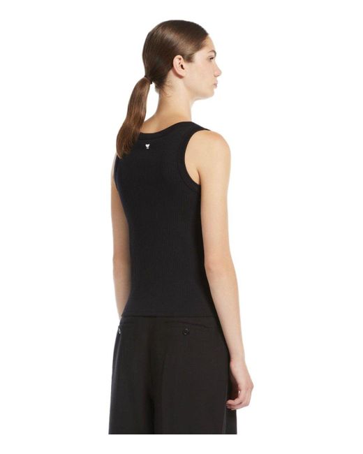 Weekend by Maxmara Black Multic top
