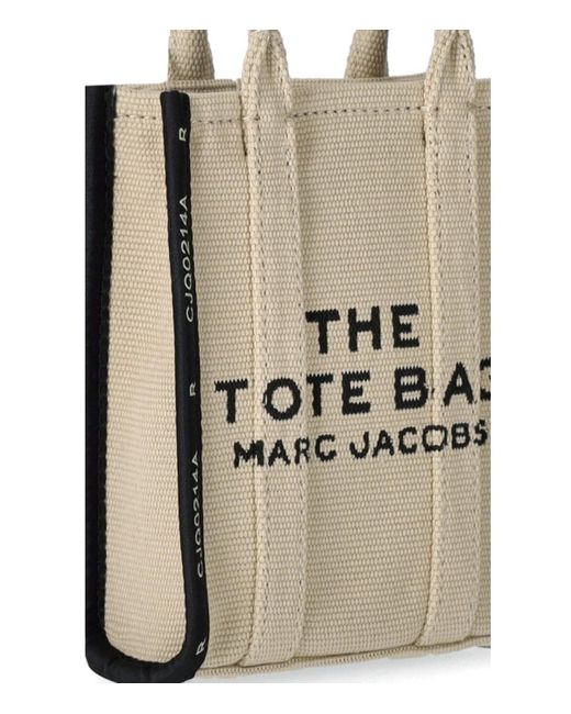 Marc Jacobs Natural The Jacquard Crossbody Tote Warm Sand Bag