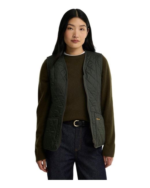 Barbour Green Betty Liner Vest