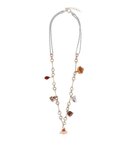 Weekend by Maxmara White Visino Necklace