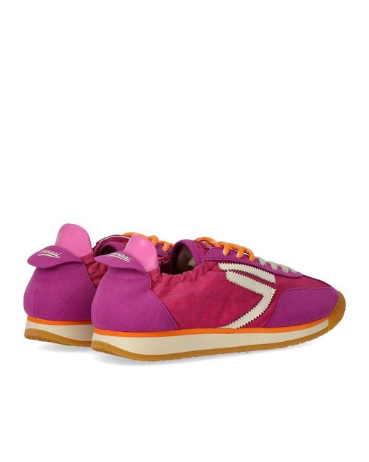 PURAAI Pink 6.02 Panther Jam Vintage Nylon Sneaker