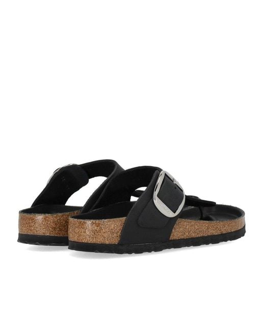 Birkenstock Brown Gizeh Big Buckle Thong Sandal