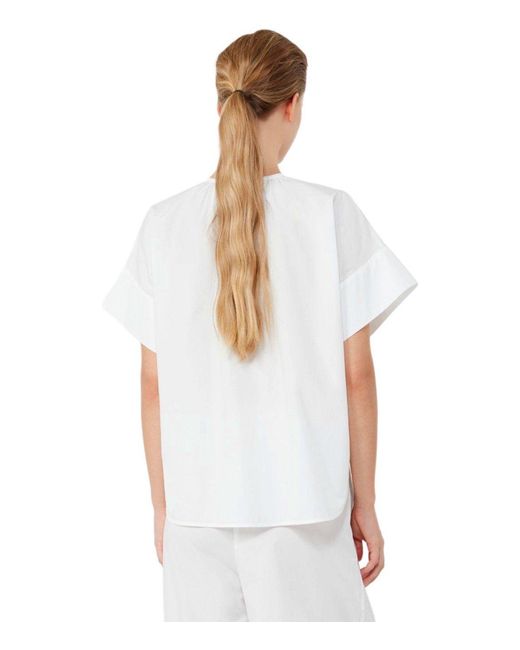Weekend by Maxmara White Educata Shirt