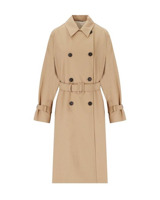 Trench candida di Weekend by Maxmara in Natural