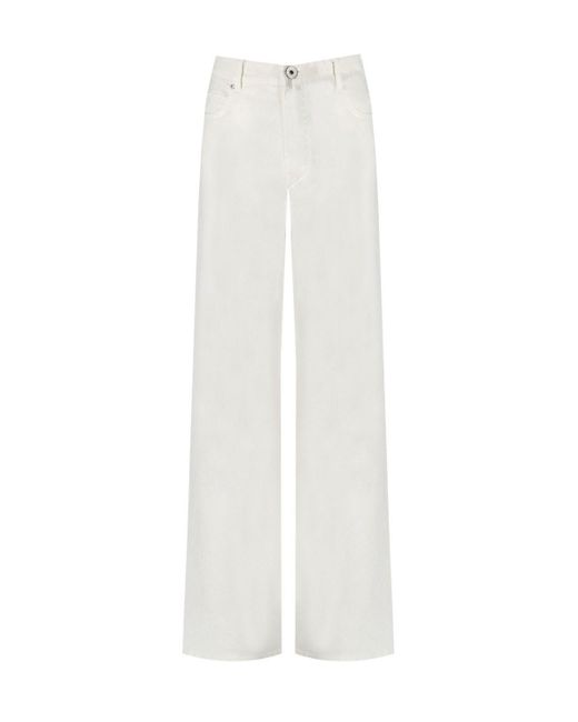 Weekend by Maxmara White Medina weisse cropped jeans