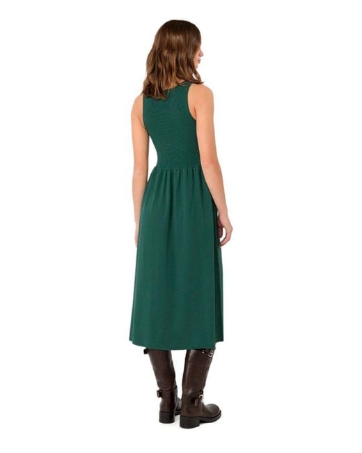 Weekend by Maxmara Green Calibri Knitted Dress