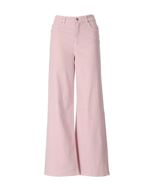Jeans wide leg medina di Weekend by Maxmara in Pink