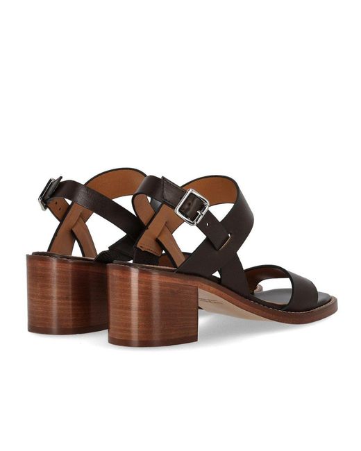Guglielmo Rotta Brown Gima Chocolate Heeled Sandal