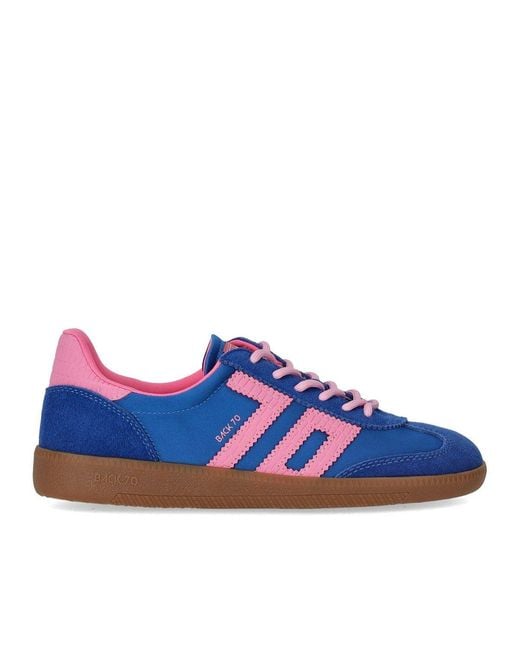 Back70 Blue Ghost Satin Sneaker