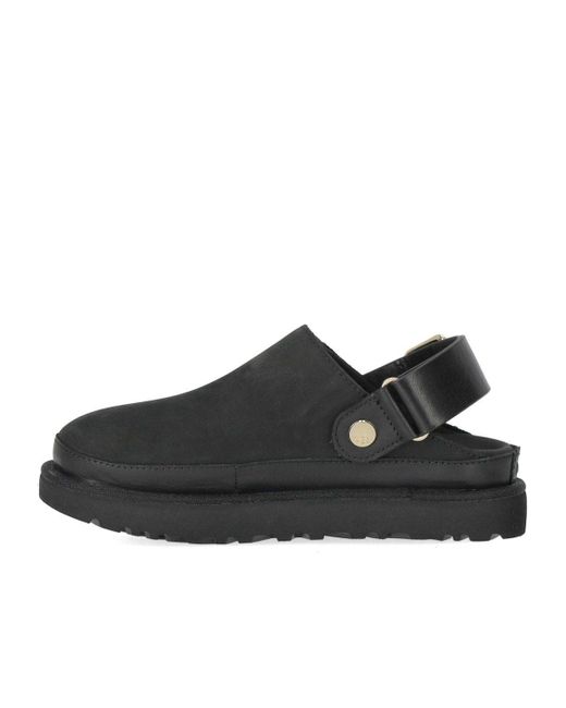 Ugg Black Goldenstar villa clog