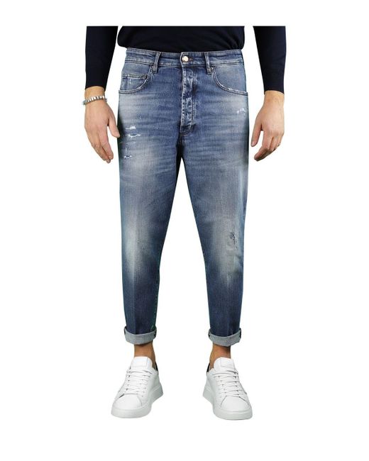 Don The Fuller Orlando Carrot Fit Jeans in het Blauw voor heren | Lyst NL