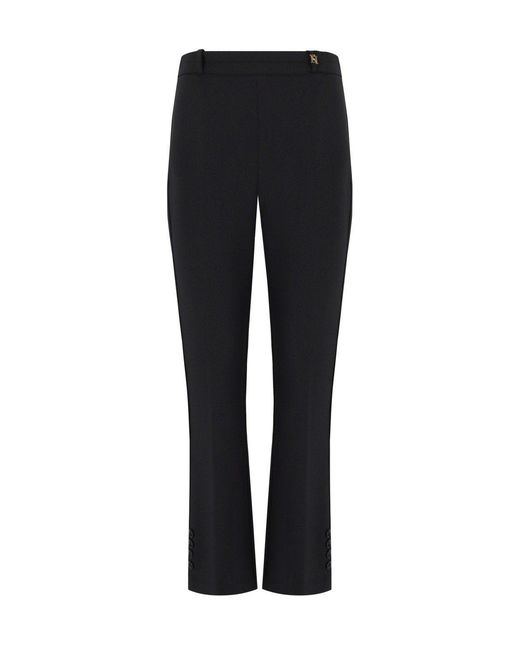 Elisabetta Franchi Black Flare Pants