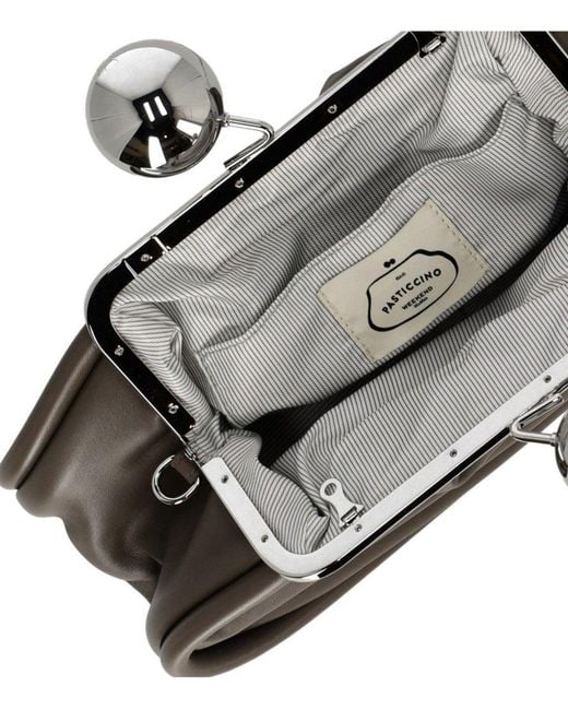 Weekend by Maxmara Brown Pasticcino Milvanew Medium Mud Clutch