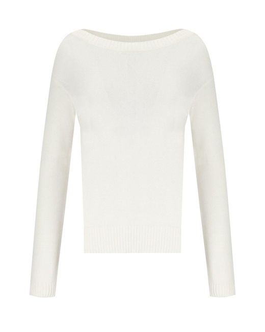 Jersey svago Max Mara de color White