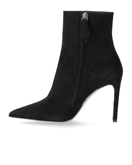 NCUB Black Mil Heeled Ankle Boot
