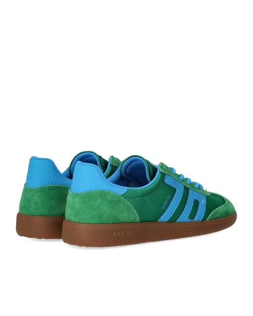 Back70 Green Ghost Satin Sneaker