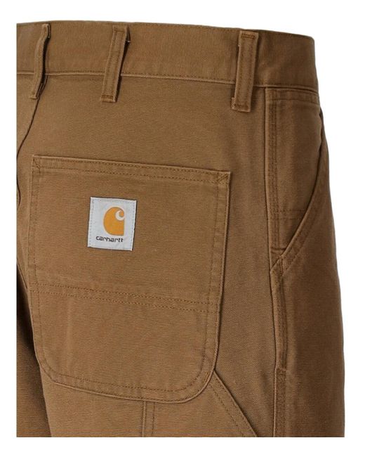 Carhartt Natural Single Knee Tobacco Trousers for men