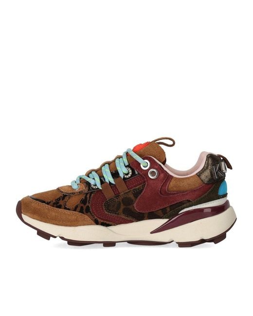 Kurt Geiger Brown Kurt Runner Sneaker