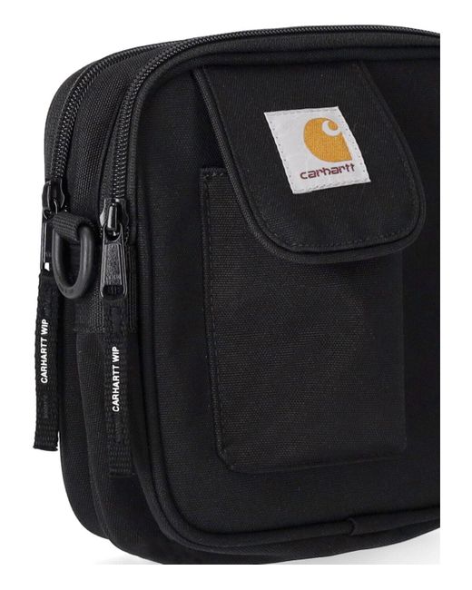 Carhartt Black Essentials Small Recycled-polyester Cross-body Bag for men