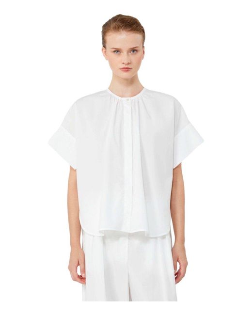 Weekend by Maxmara White Educata Shirt