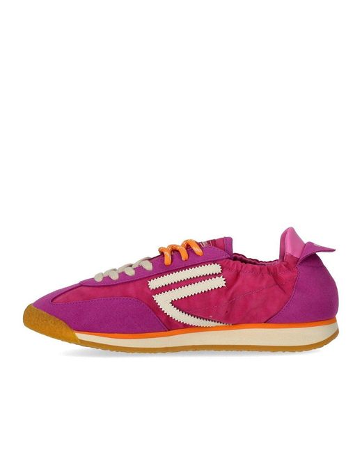 PURAAI Pink 6.02 Panther Jam Vintage Nylon Sneaker