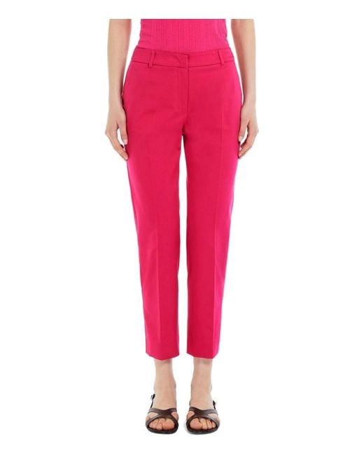 Weekend by Maxmara Pink Gineceo Fuchsia Trousers