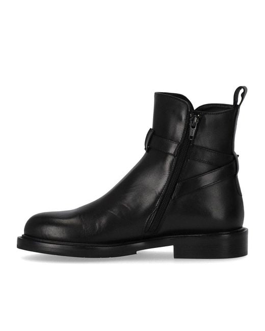 Guglielmo Rotta Black Peace Ankle Boot