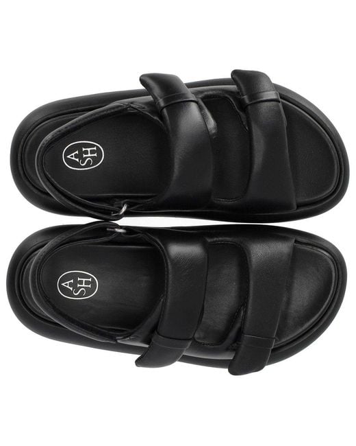Ash Black Vinci Platform Sandal
