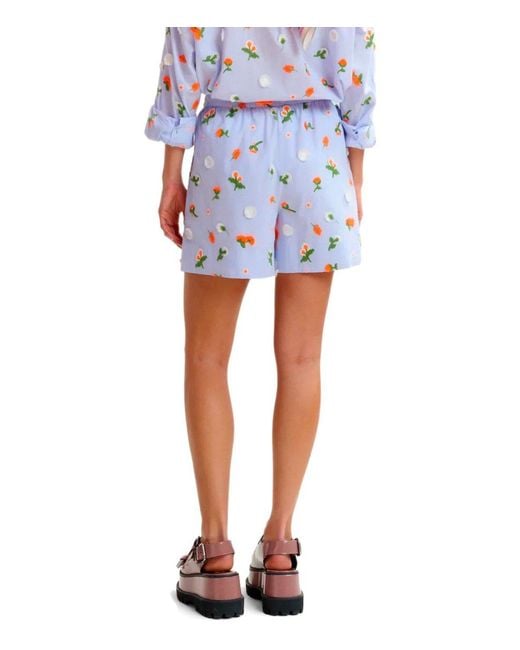 Essentiel Antwerp Blue Jelena Shorts