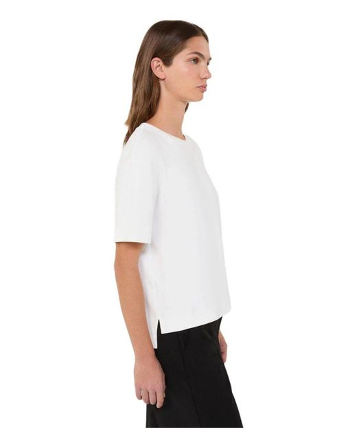 Weekend by Maxmara White Multid T Shirt