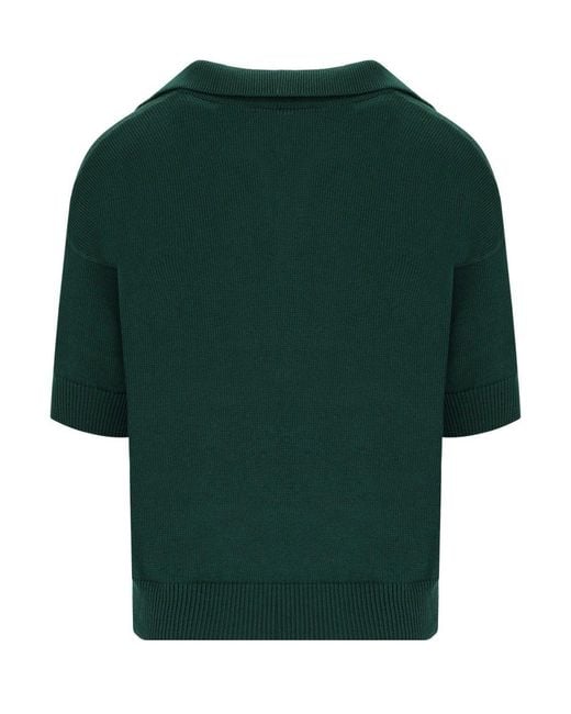 Weekend by Maxmara Green Albero Polo Shirt