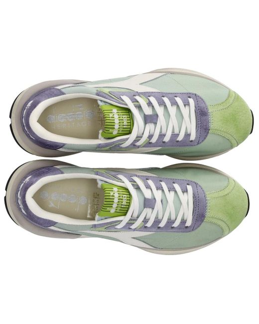 Diadora Green Mercury elite faded violett sneaker