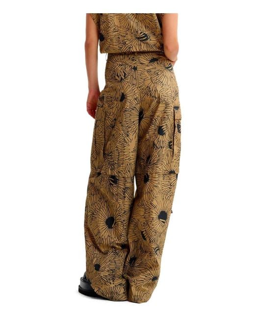 Essentiel Antwerp Green Josy Cargo Pants