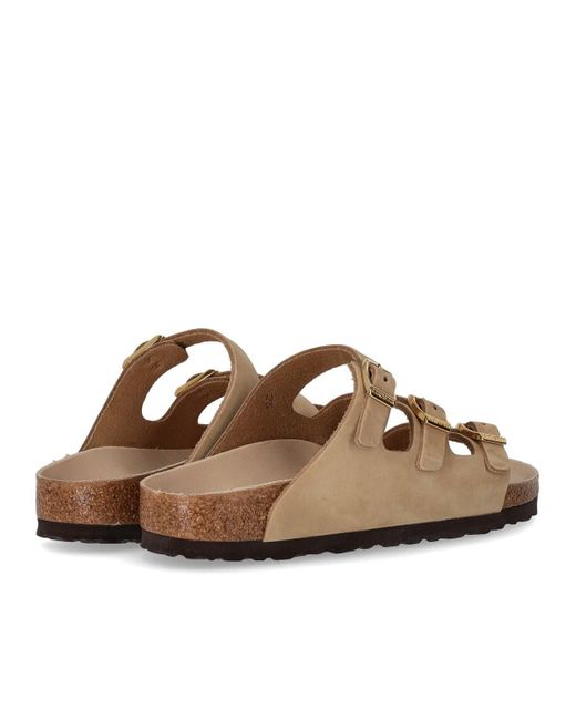 Sliders Birkenstock de color Brown