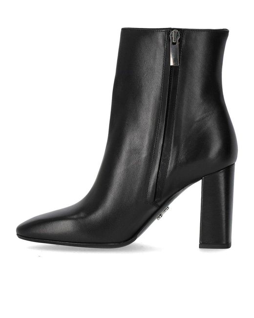 Sergio Levantesi Black Tessa Heeled Ankle Boot
