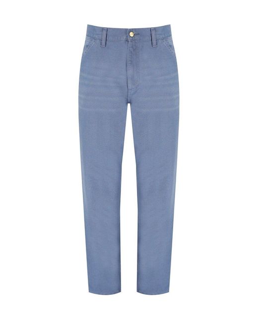 Carhartt Blue Single Knee Bay Pants for men