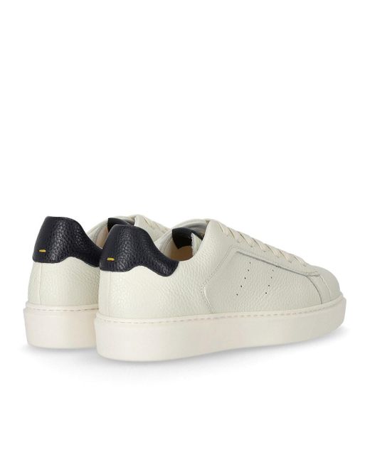 Doucal's Natural Katay Cream Sneaker for men