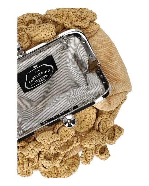 Weekend by Maxmara Natural Pasticcino Comune Small Clutch