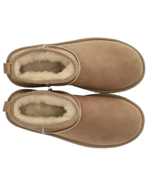 Ugg Brown Classic Ultra Mini Sand Boot