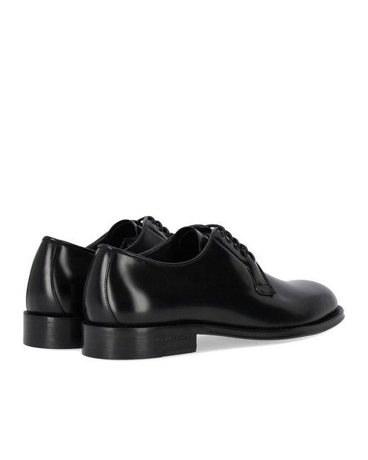 Stringata Derby D2 Classic Nera di DSquared² in Black da Uomo