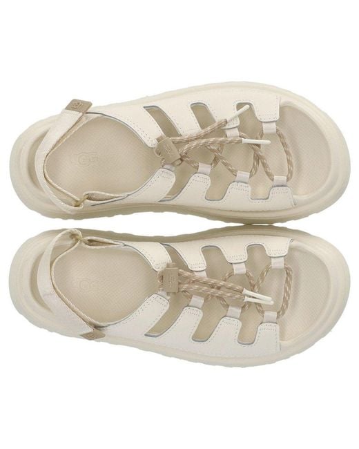 UGG Goldenglow Toggle Jasmine Sandal in Natural | Lyst UK